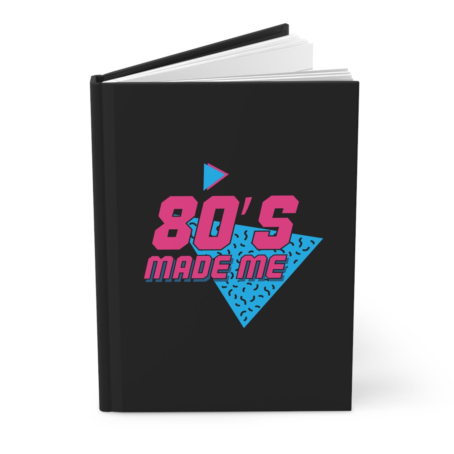 Retro 80's Inspired Hardcover Journal | Perfect Gift for Nostalgia Lovers, Daily Journaling, School Supplies, Creative Writing