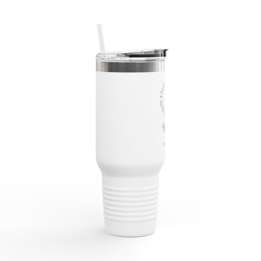 Hustle & Sip Insulated Travel Mug, 40oz - Perfect for Coffee Lovers, Unique Gift for Fitness Enthusiasts, Daily Commute, Road Trips, [...]