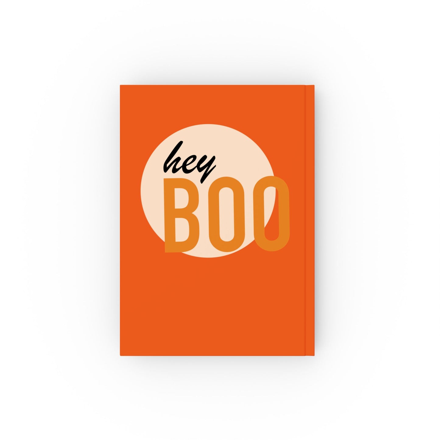 Stylish Hard Backed Journal for Creative Minds, Notepad, Sketchbook, Gift for Writers, Daily Planner, Orange Aesthetic