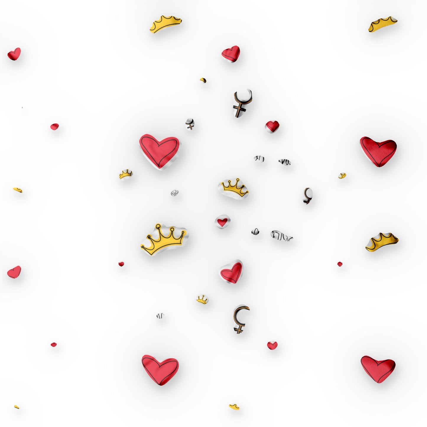 Custom Heart & Crown Shaped Pillows, Personalized Gifts, Home Decor, Valentine's Day, Birthday, Love Themed Decor