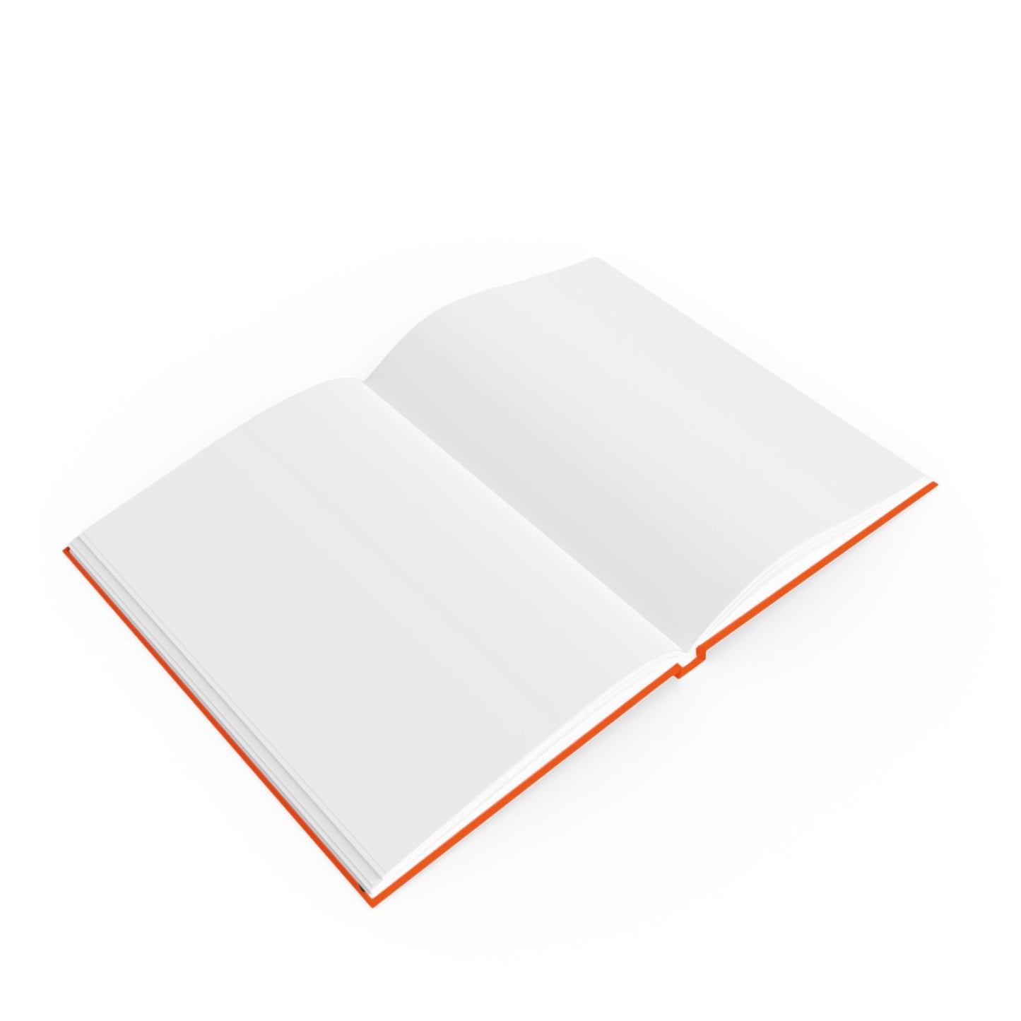 Stylish Hard Backed Journal for Creative Minds, Notepad, Sketchbook, Gift for Writers, Daily Planner, Orange Aesthetic