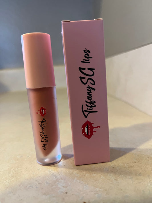 Travel size pink lipgloss